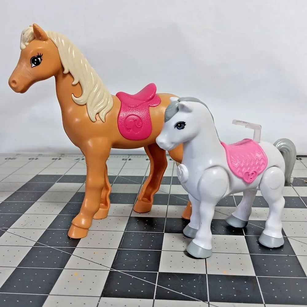 Barbie McDonald's Happy Meal Horse Pony and Walking Mini Horse Replacements